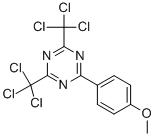 2-(4-Methoxyphenyl)-4,6-bis(trichloromethyl)-1,3,5-triazine