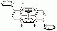 Bis(.eta.5-2,4-cylcopentadien-1-yl)-bis(2,6-difluoro-3-(1H-pyrrol-1-yl)-phenyl)-titanium